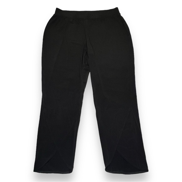 Chico's Pants - Chico’s Women’s Tulip Hem Pull On Stretch Pants Black Size 2 (12)
